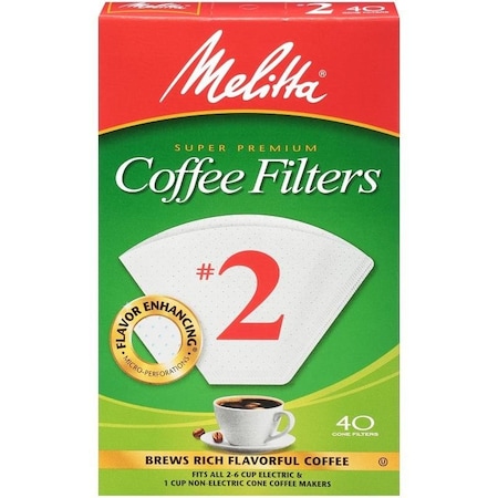 MELITTA Coffee Filter, White 622702
